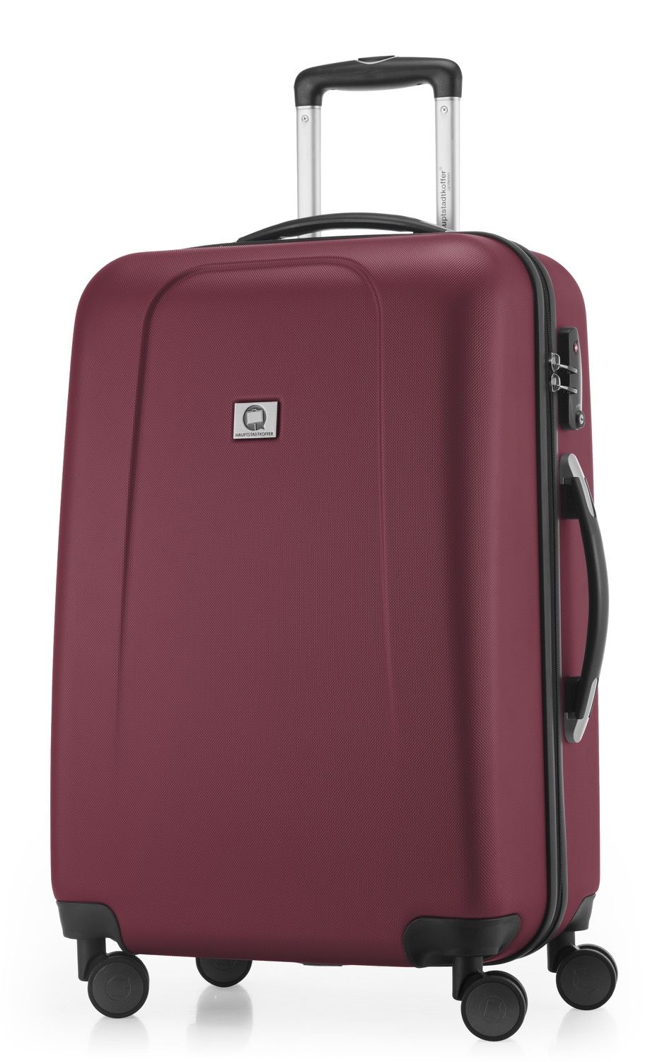 Wedding - Suitcase hard shell cyan blue matt, TSA, 75 cm, 103 litres