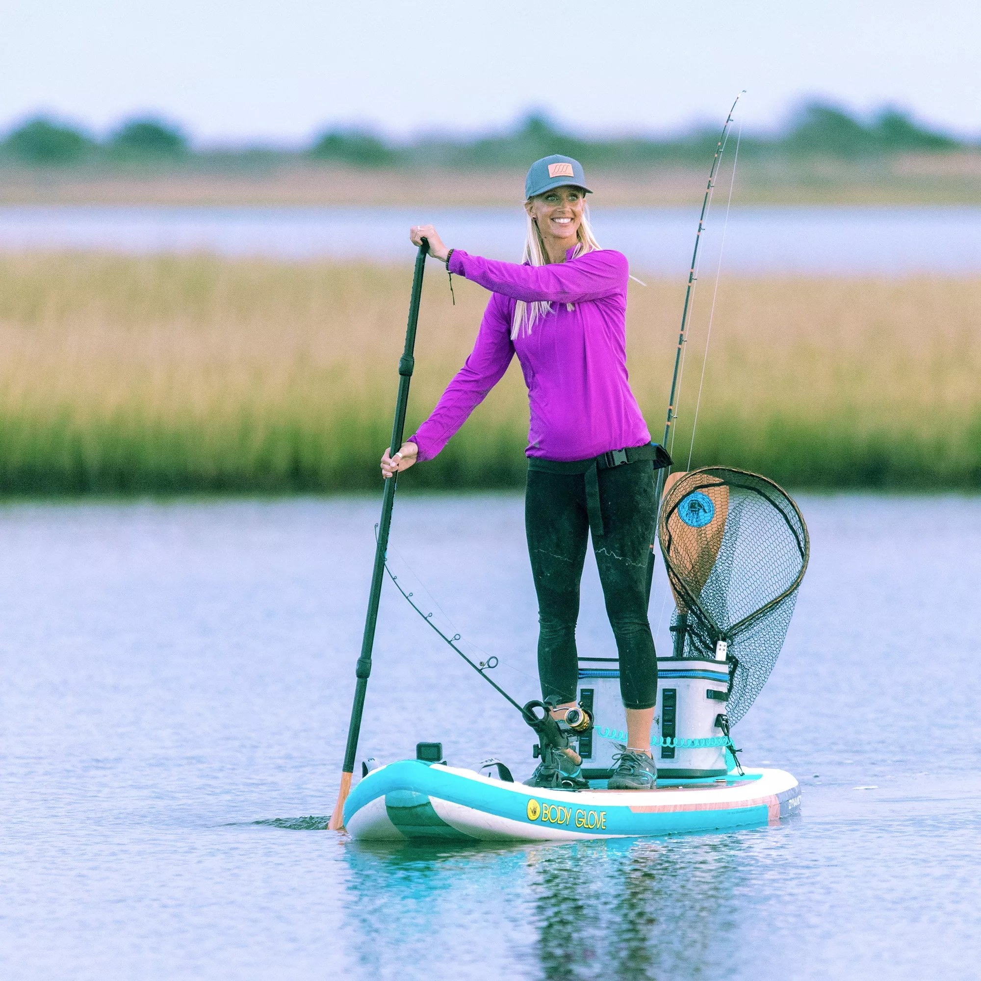 Body Glove Dynamic Inflatable Paddle Board and Kayak Package