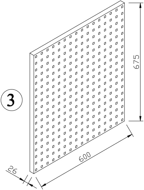 VITO Männerküche - Werkstatteinrichtung Set mit Schubladen 16-TLG