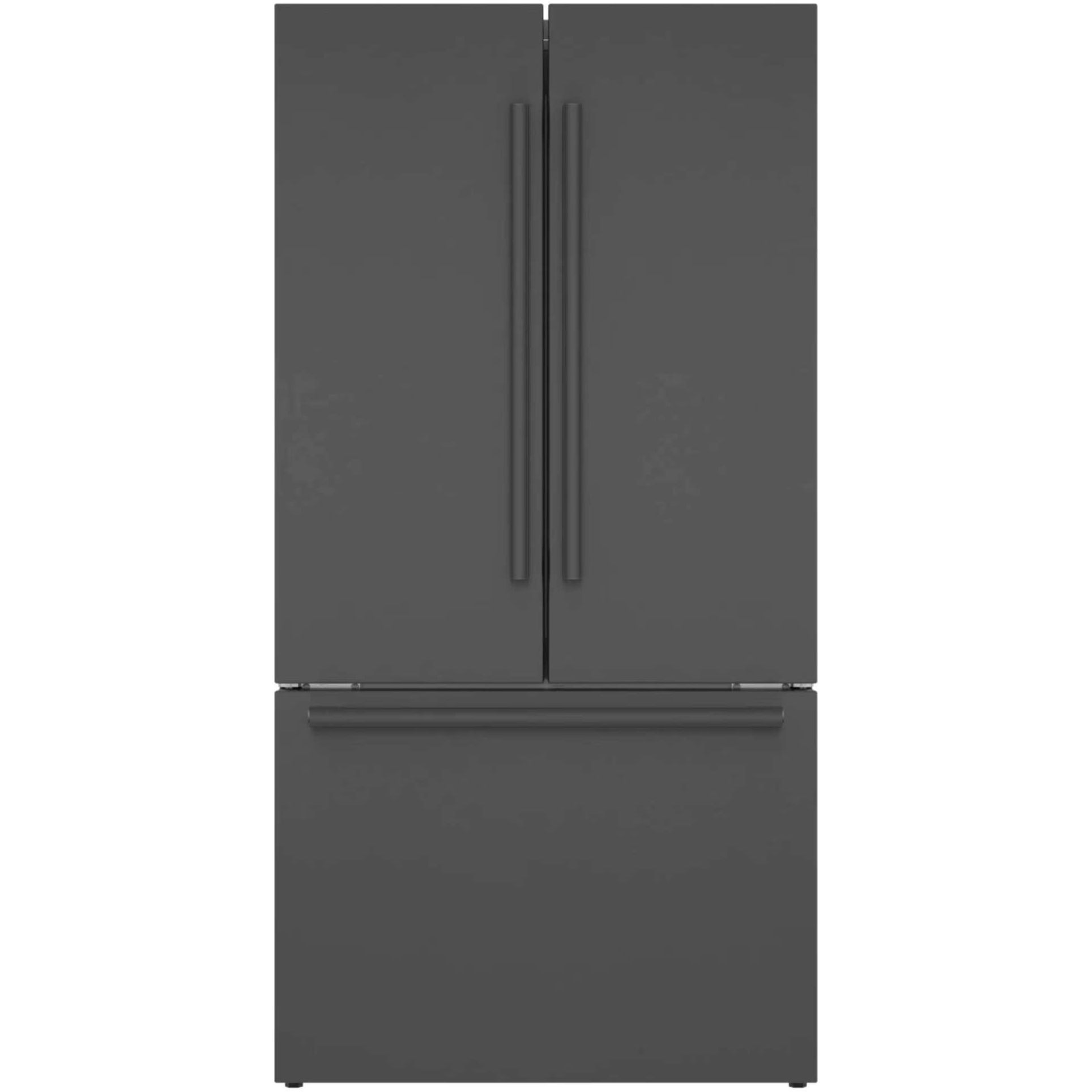 Bosch B36CT80SNB 800 Series French Door Bottom Mount Refrigerator 36'' Black Stainless Steel