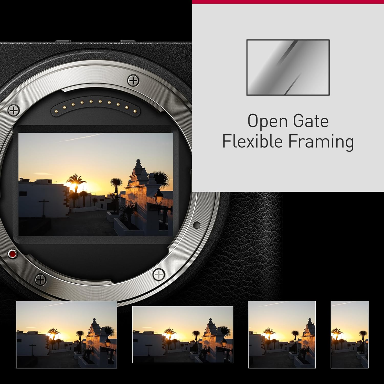 Panasonic Lumix DC-S9KE-K Full Frame Mirrorless Open Gate Vlogging Camera, 24.2MP, 6K /4K Video, 779 Point PDAF, Image Stabilisation, Free-Angle Screen, 5Ghz WiFi, Black, 20-60mm (x3 Zoom) Lens