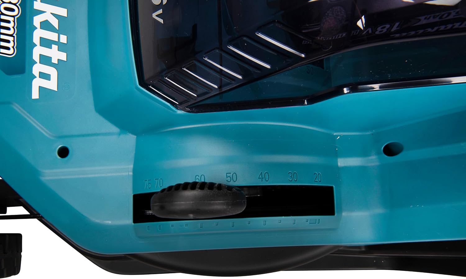 Makita DLM382PM2 Akku-Rasenmäher 2x18 V / 4,0 Ah, 2 Akkus + Doppelladegerät