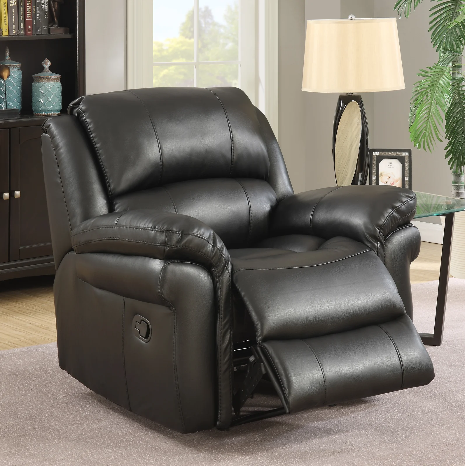 Arles Faux Leather Recliner