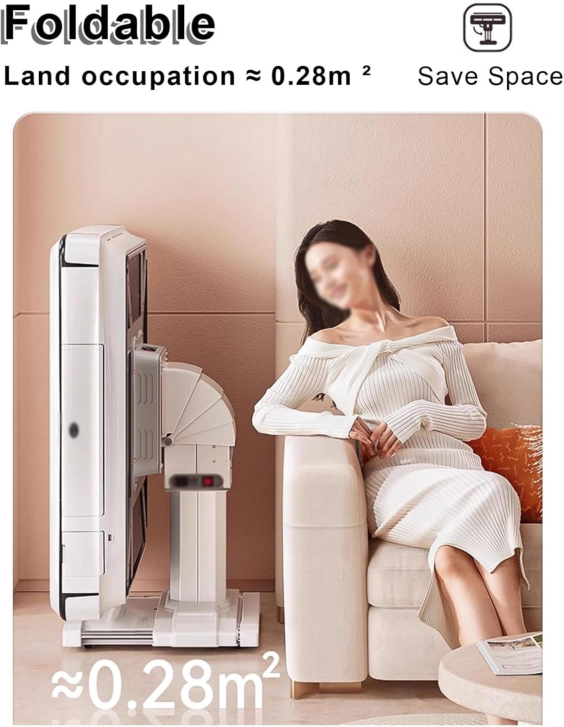 Machine De Mahjong Automatique Portable, Table De Jeu Pliable avec roulettes pour Campings, Fêtes À La Maison, Pique-niques, Voyages, Rassemblements(Gold)