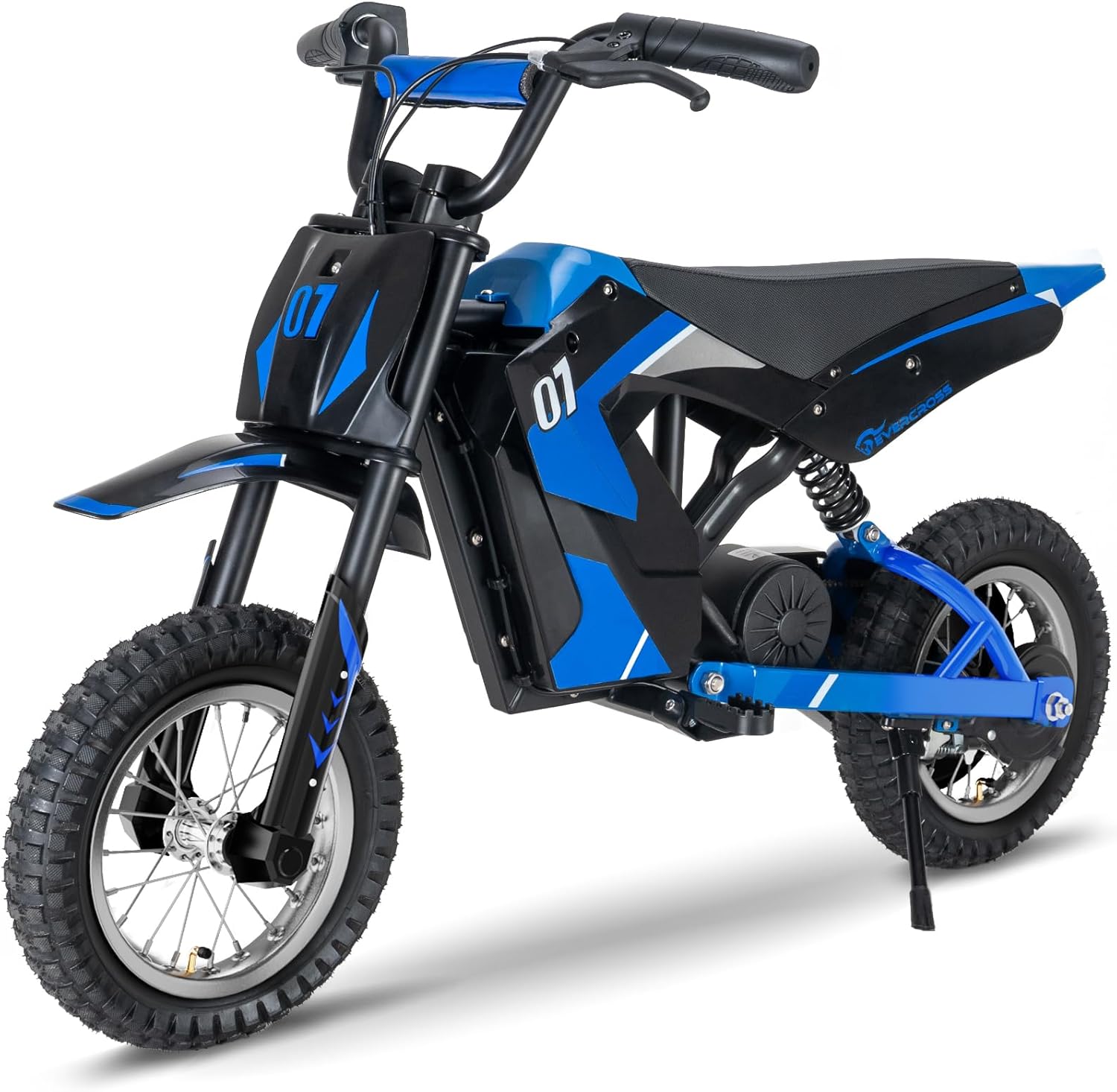 EVERCROSS EV12M Electric Motocross for Kids, Electric Motorcycle with 300W Motor, 8/12/25 KMH Speed ​​Modes, 15KM Range, 12'' Pneumatic Tire, Suitable for Kids 3-12 Years Old