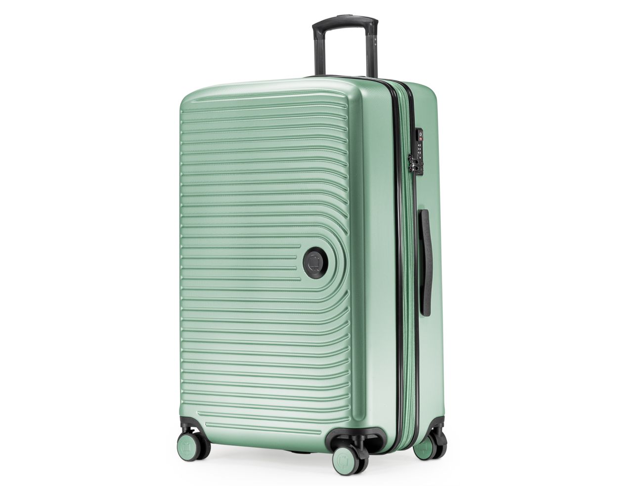MITTE - Large suitcase, hard shell, matt, XXL extension, TSA, 77 cm, 127 litres