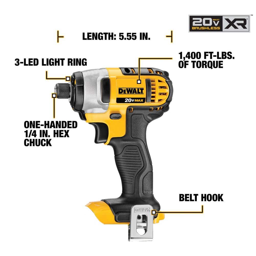 DEWALT 20V MAX Cordless 7 Tool Combo Kit