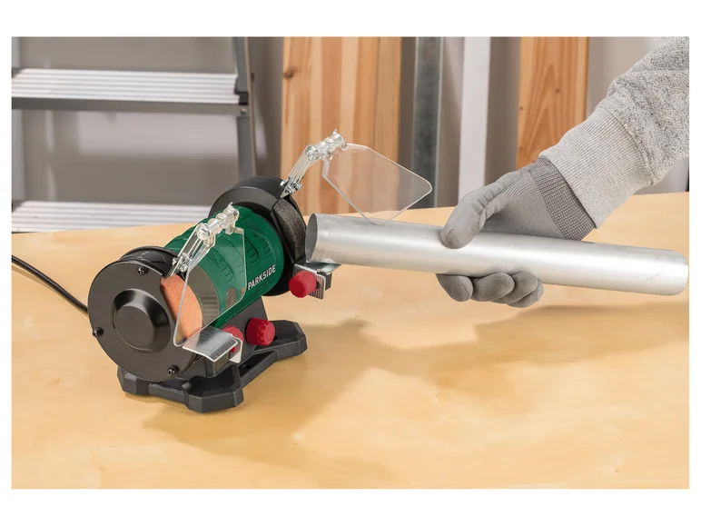 PARKSIDE Touret à meuler double avec arbre flexible PDFW 120 B3, 120 W