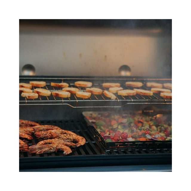 Weber Genesis EX-335 Smart Gas Grill, Black, Liquid Propane