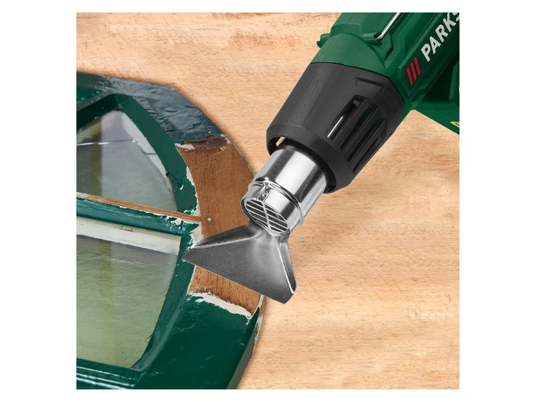 PARKSIDE Souffleur d'air chaud ou Désherbeur à long manche 2 en 1 PLHLG 2000 C2, 2000 W