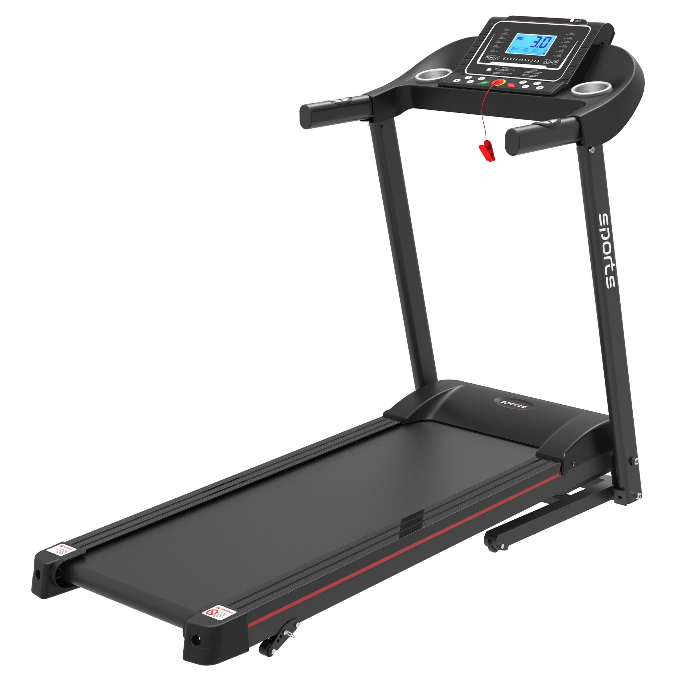 Moda Exercise Running Machine with 5 LCD Display for Home Use