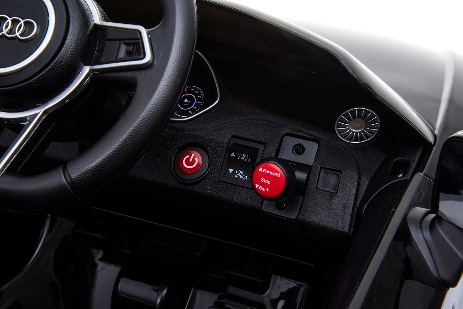 Toys Store Elektro-Kinderauto Kinder Elektro Audi Tt Rs Cabrio mit Fernbedienung Usb und Mp3 2x30W, Belastbarkeit 35 kg