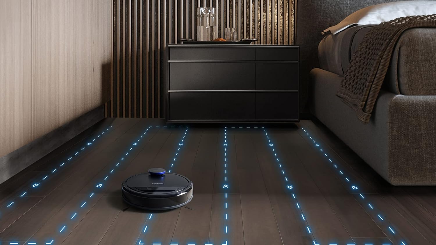 ECOVACS X8 PRO OMNI Robot Vacuum Cleaner with All-In-One Station, 18000Pa Power, Instant Automatic Cleaning OZMO ROLLER, 75℃ Hot Water Cleaning, Automatic Cleaning Solution Addition