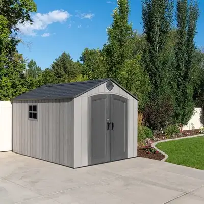 LIFETIME 8 FT. X 12.5 FT. OUTDOOR STORAGE SHED