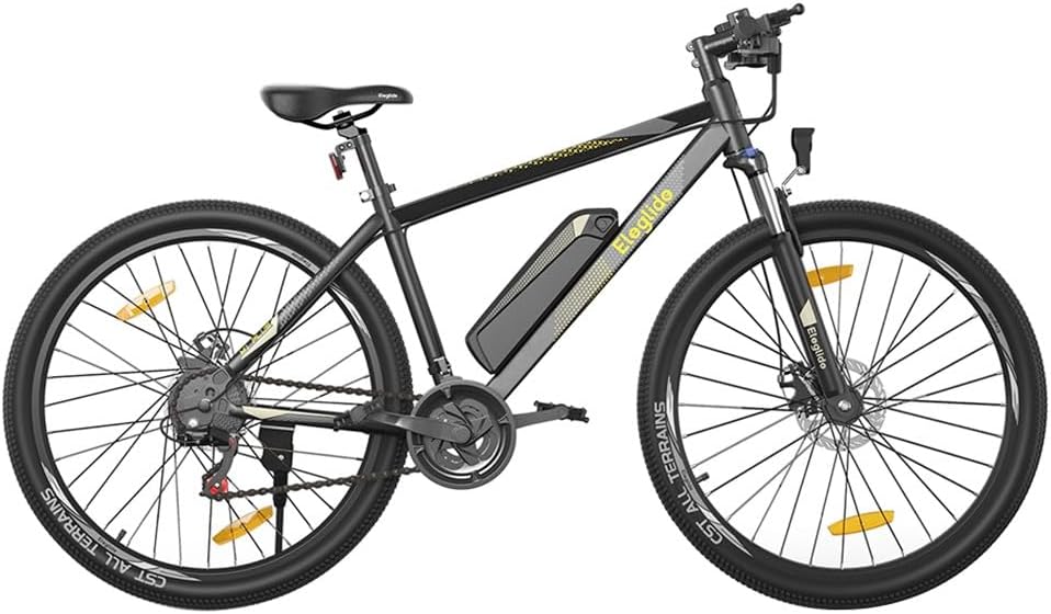 Eleglide M1 Plus E-Bike Women's Men's Electric Mountain Bike 27.5/29 Inch Electric Bicycle with 36 V 12.5 Ah Removable Battery, EU Compliant E Bicycle 21 Gears 250 W Rear Wheel Motor, LED Light
