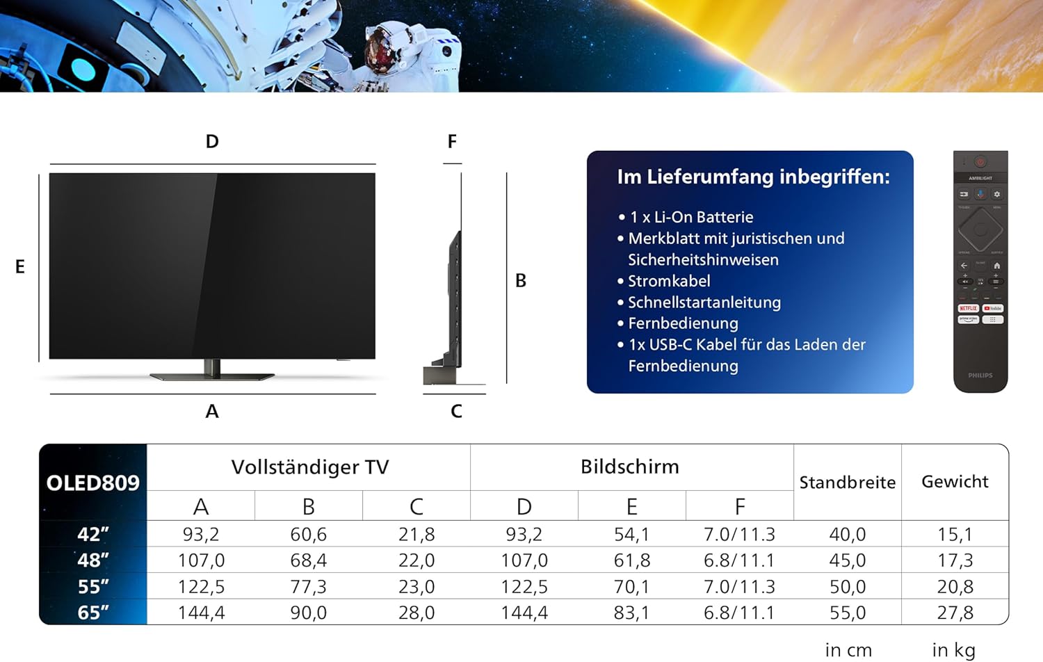 Philips Ambilight 4K OLED Smart TV