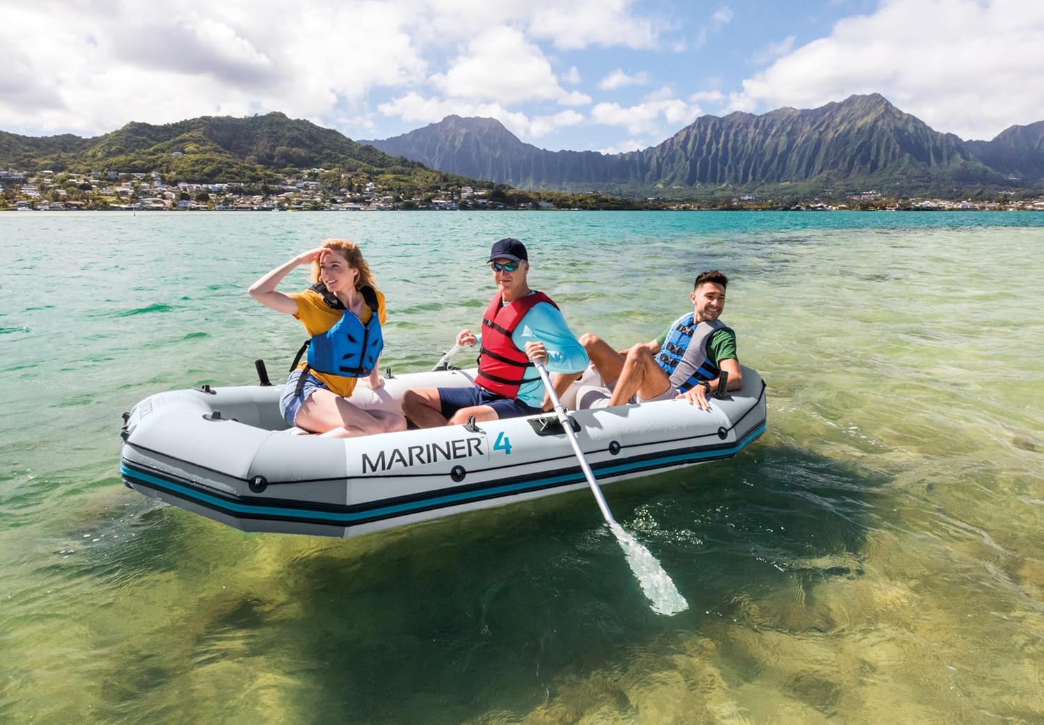 Intex 68376NP Rubber Dinghy - Mariner 4