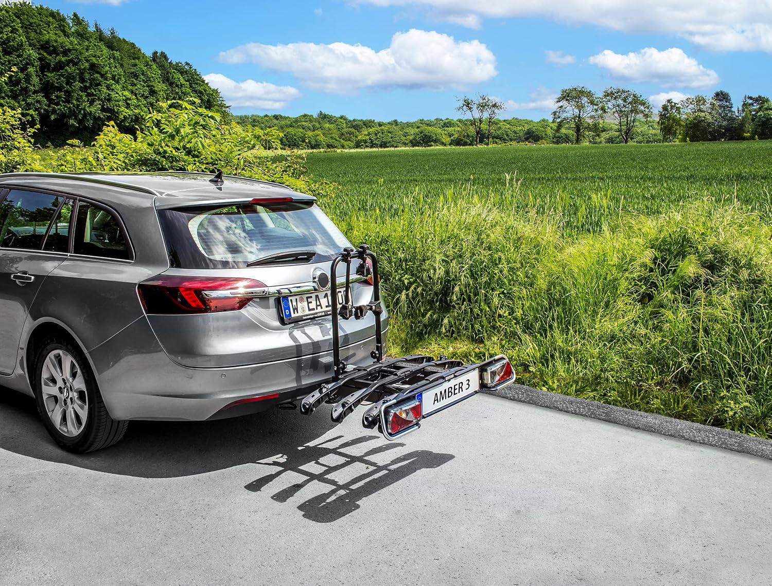 EUFAB 11555 Bicycle Rack Amber III