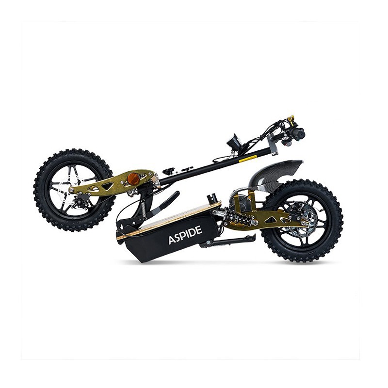 PATINETE ELCTRICO 2000W CON ASIENTO Y PLATAFORMA MADERA ASPIDE