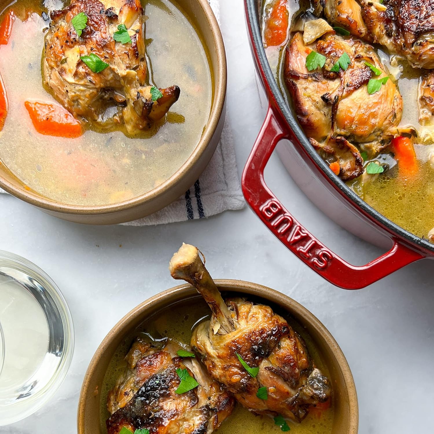 Staub 4-Quart Round Casserole 4-quart cherry