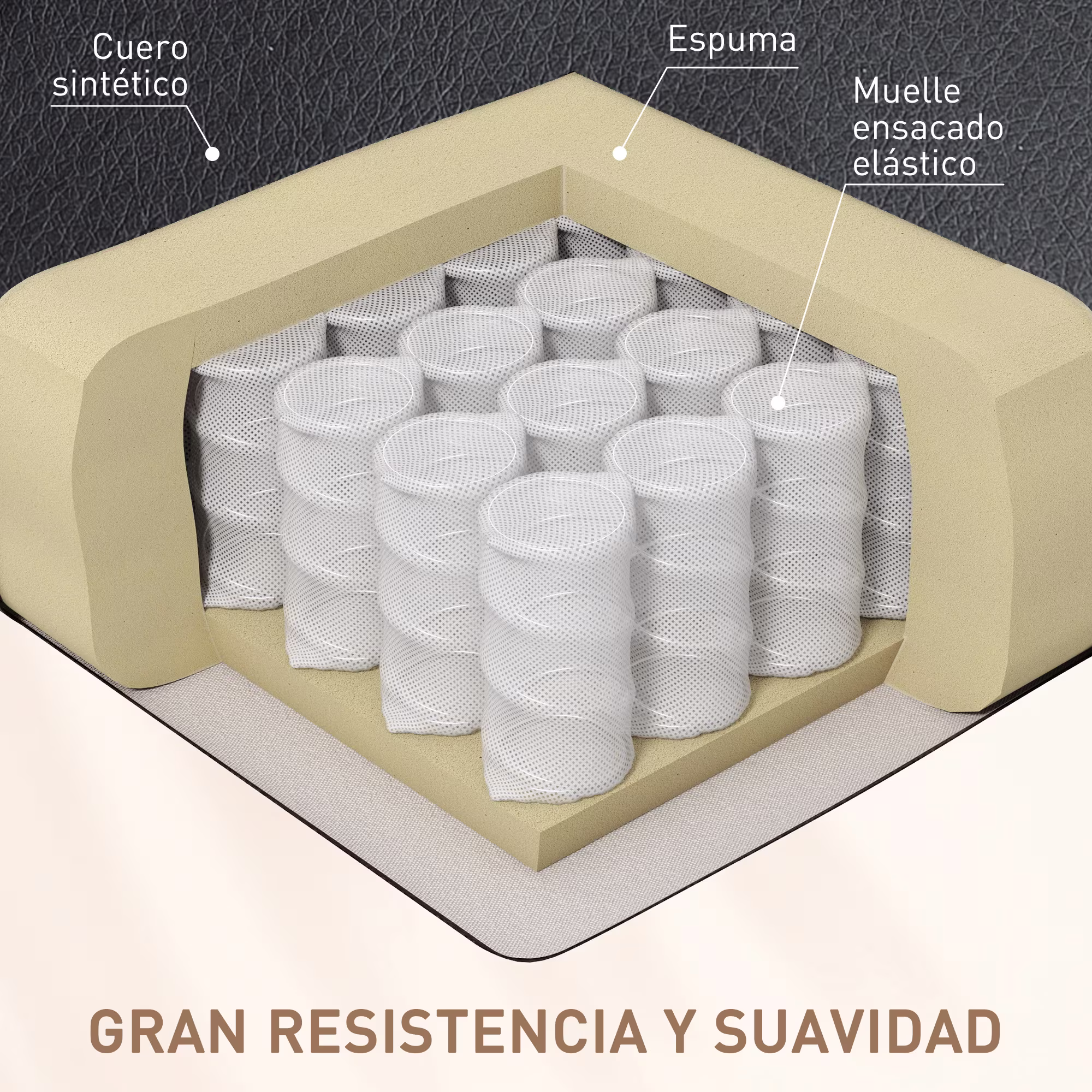 Sillón de masaje negro 85 x 94 x 104 cm