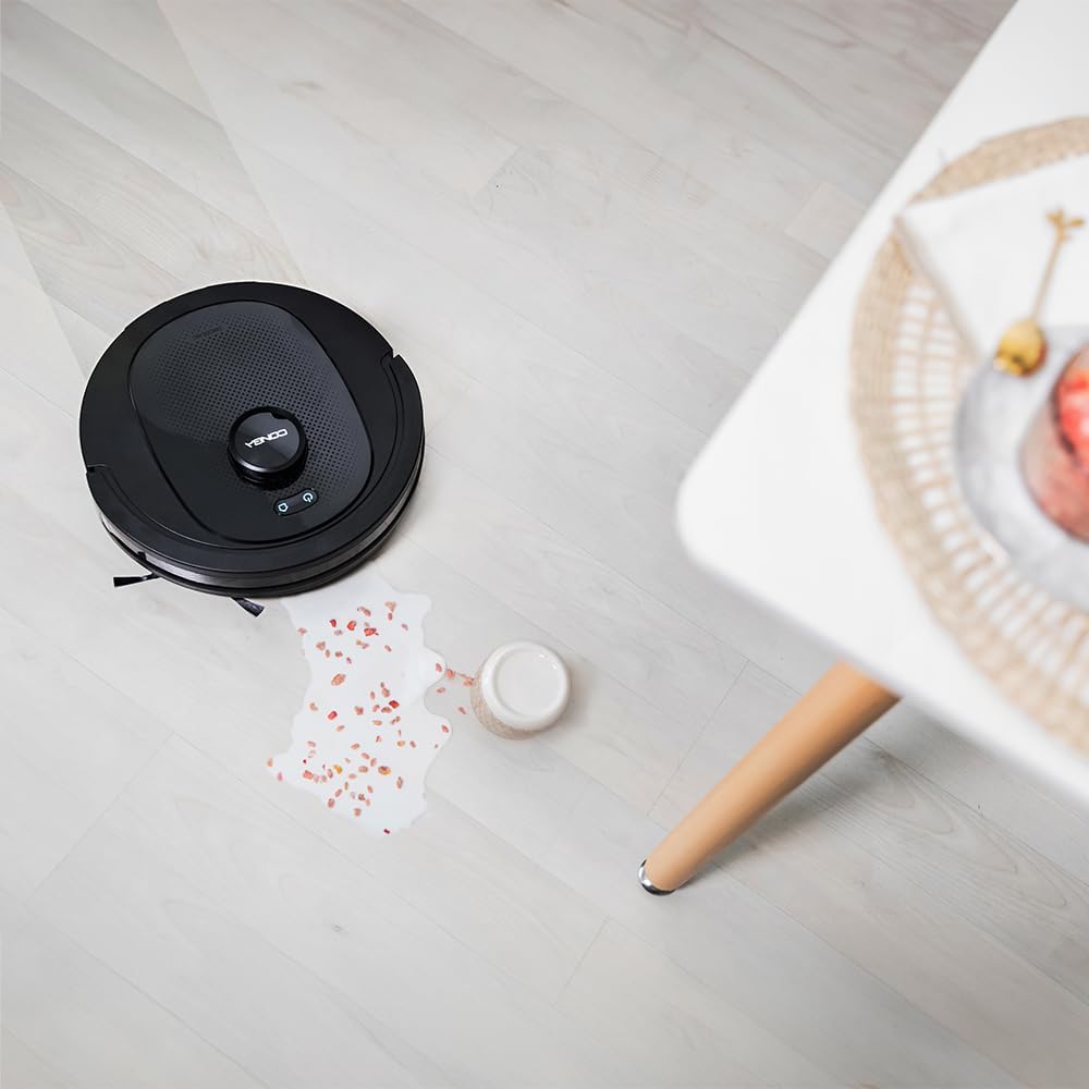 Cecotec Robot Aspirador con Navegación Láser y App Conga 8290 Immortal Ultra Power Genesis. 4 en 1