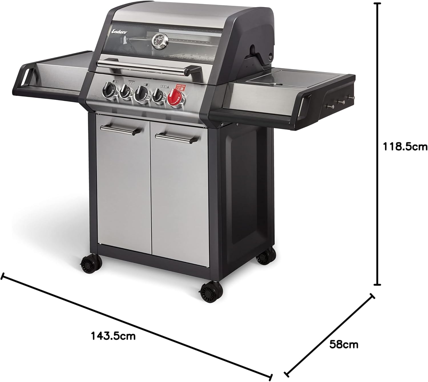 Enders Monroe Pro 3 Sik Turbo Gas BBQ
