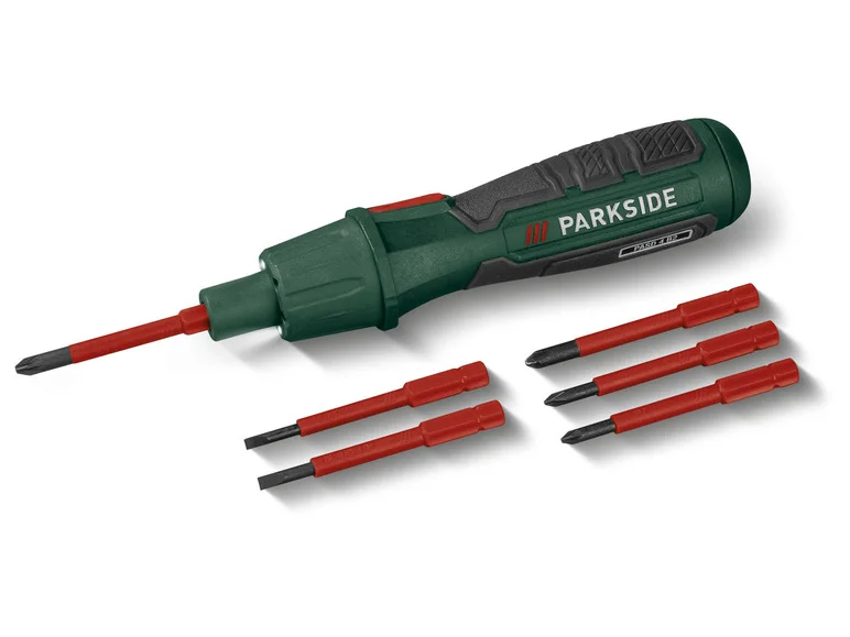PARKSIDE Tournevis sans fil PASD 4 B2, 4 V, avec 6 embouts