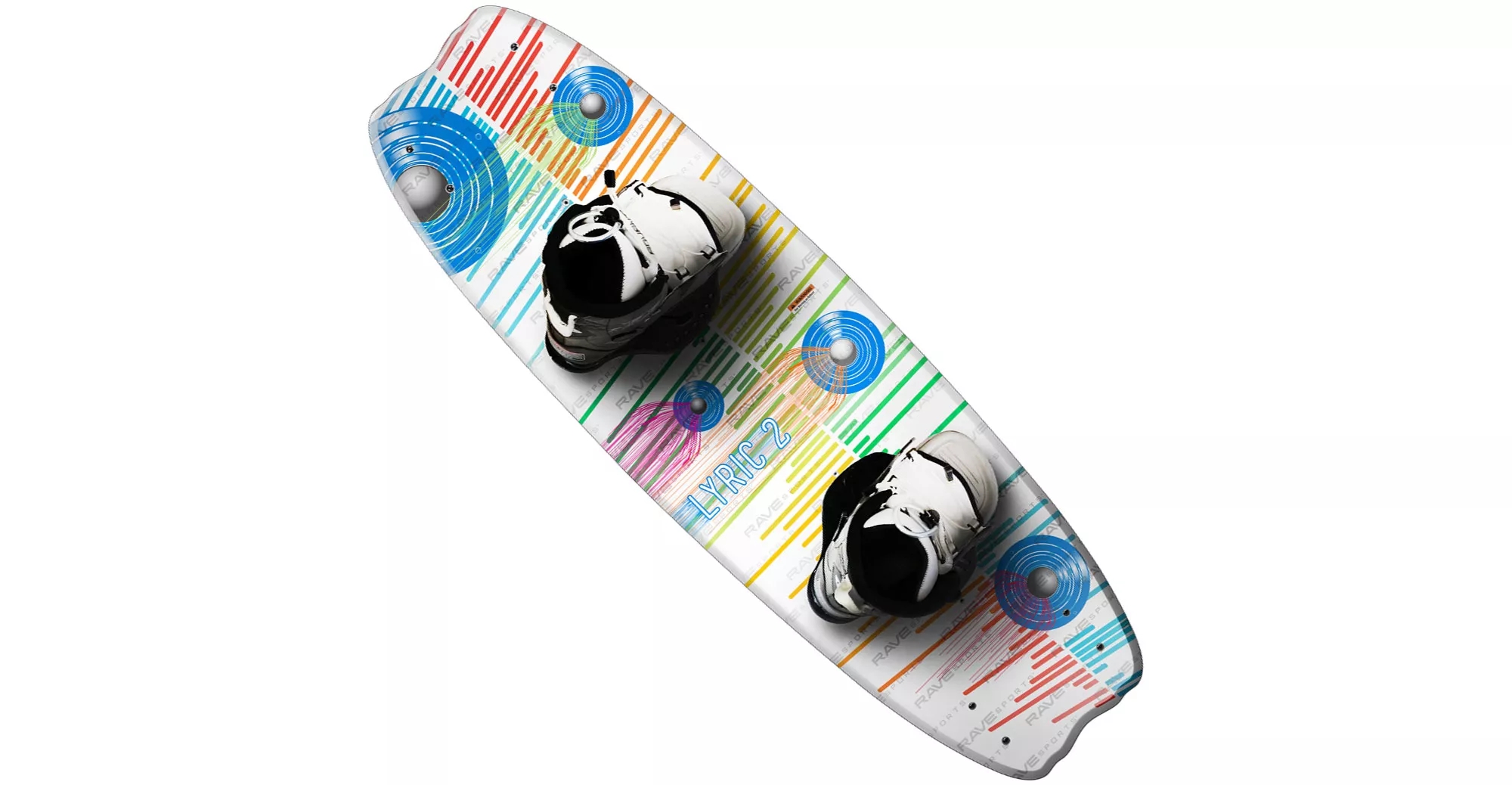 Rave Sports Lyric 2 Wakeboard with Advantage Boots