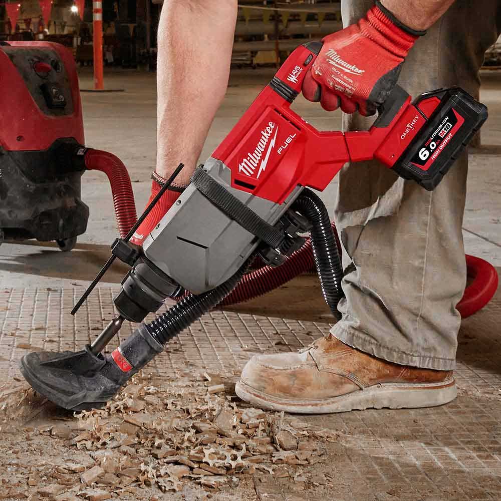 MILWAUKEE 18V FUEL 32mm SDS Plus D-Handle Rotary Hammer with ONE-KEY Skin M18FHACOD32-0