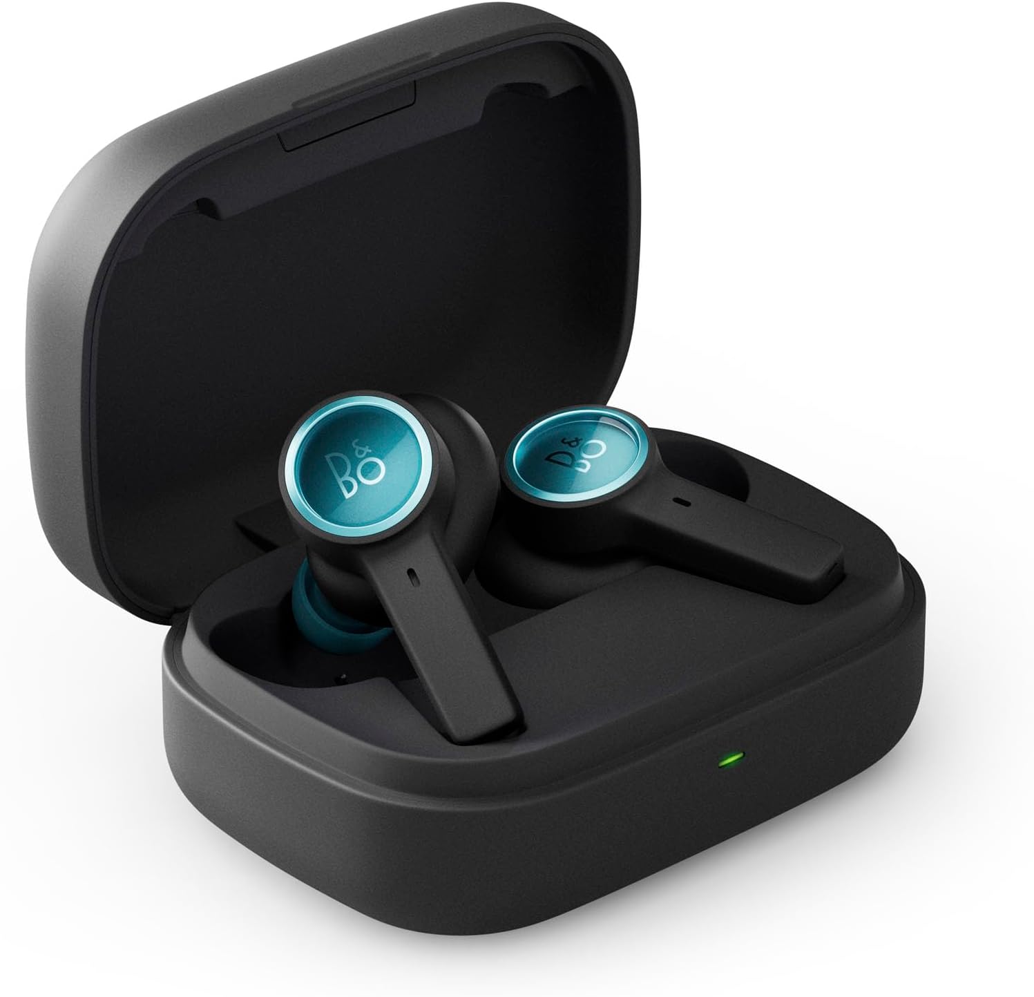 Bang & Olufsen Beoplay EX - High-end Wireless Bluetooth Noise Cancelling Earphones, Playtime Up to 28 Hours, Waterproof Earbuds for Work, Sport and Play with Charging Case - Black Anthracite