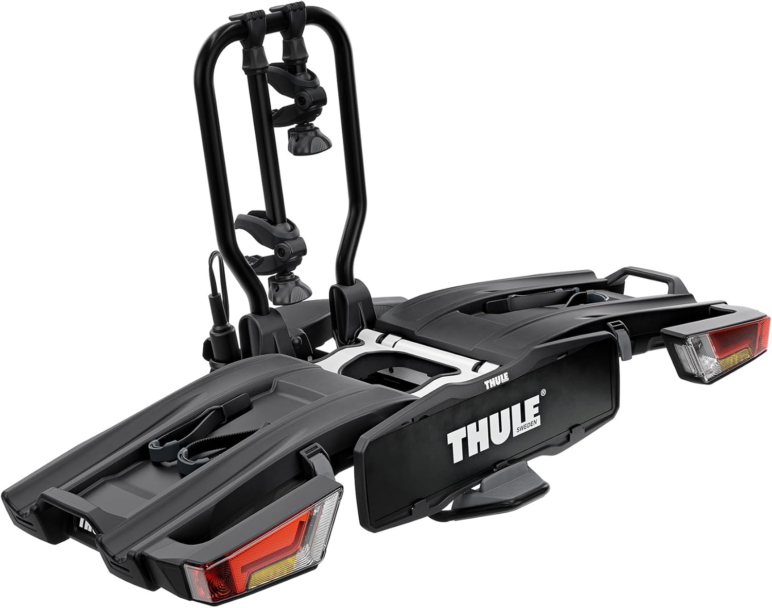Thule EasyFold XT Bicycle Carrier for Towing Hitch, 2 Bicycles, Black