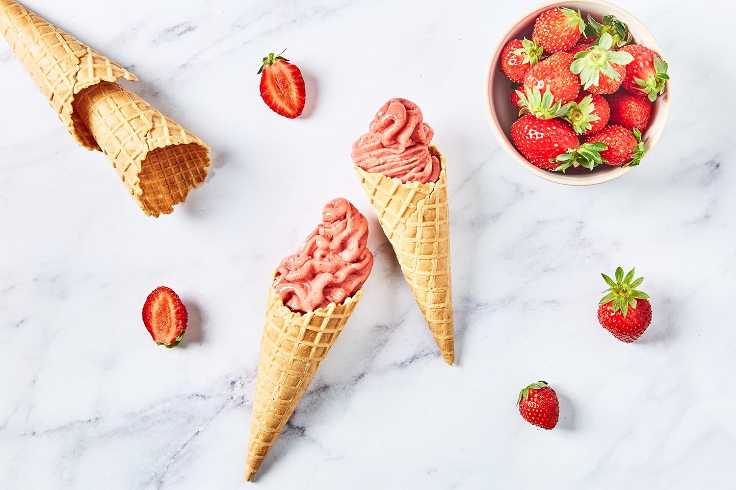 Magimix Gelato Expert | Frozen Dessert Maker with Built In Compressor | 2 x 2 L bowls | Makes Ice Cream, Gelato, Granita, Frozen Yoghurt, Sorbets | Satin, 11680