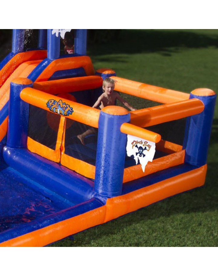 The Pirates Bay Inflatable Play Park by Blast Zone