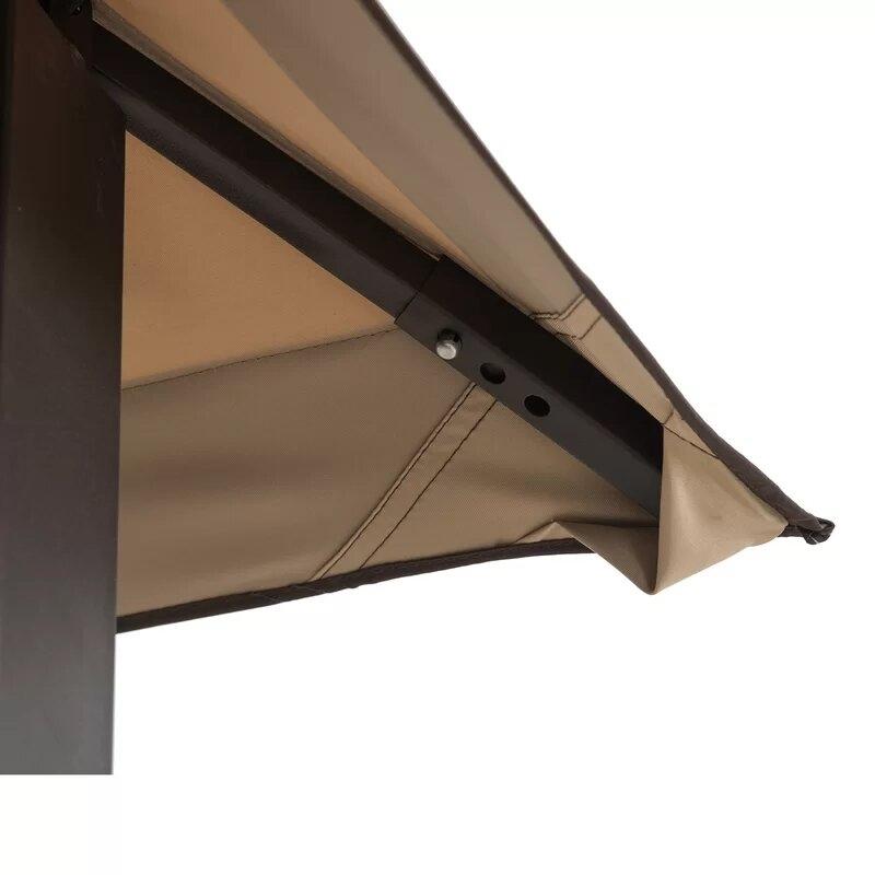 Moorehead 12 Ft. W x 10 Ft. D Steel Patio Gazebo