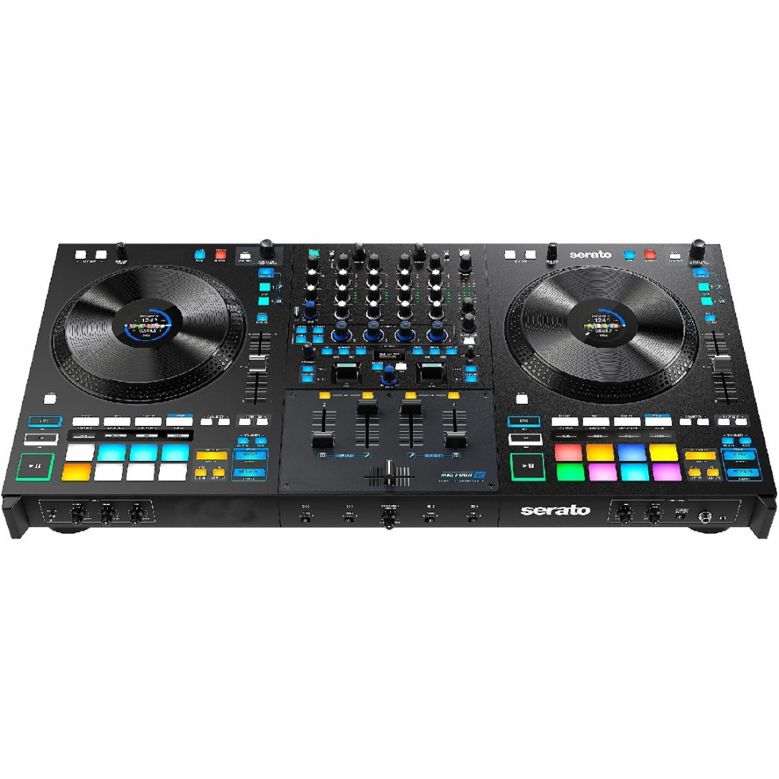 RFOR Advanced Four-Channel Stems DJ Controller Black 1