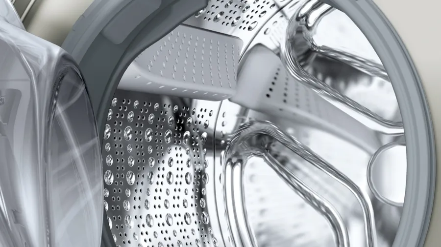 Siemens IQ700 Washing machine, front loader 10 kg , Silver inox WG56B2ATGB