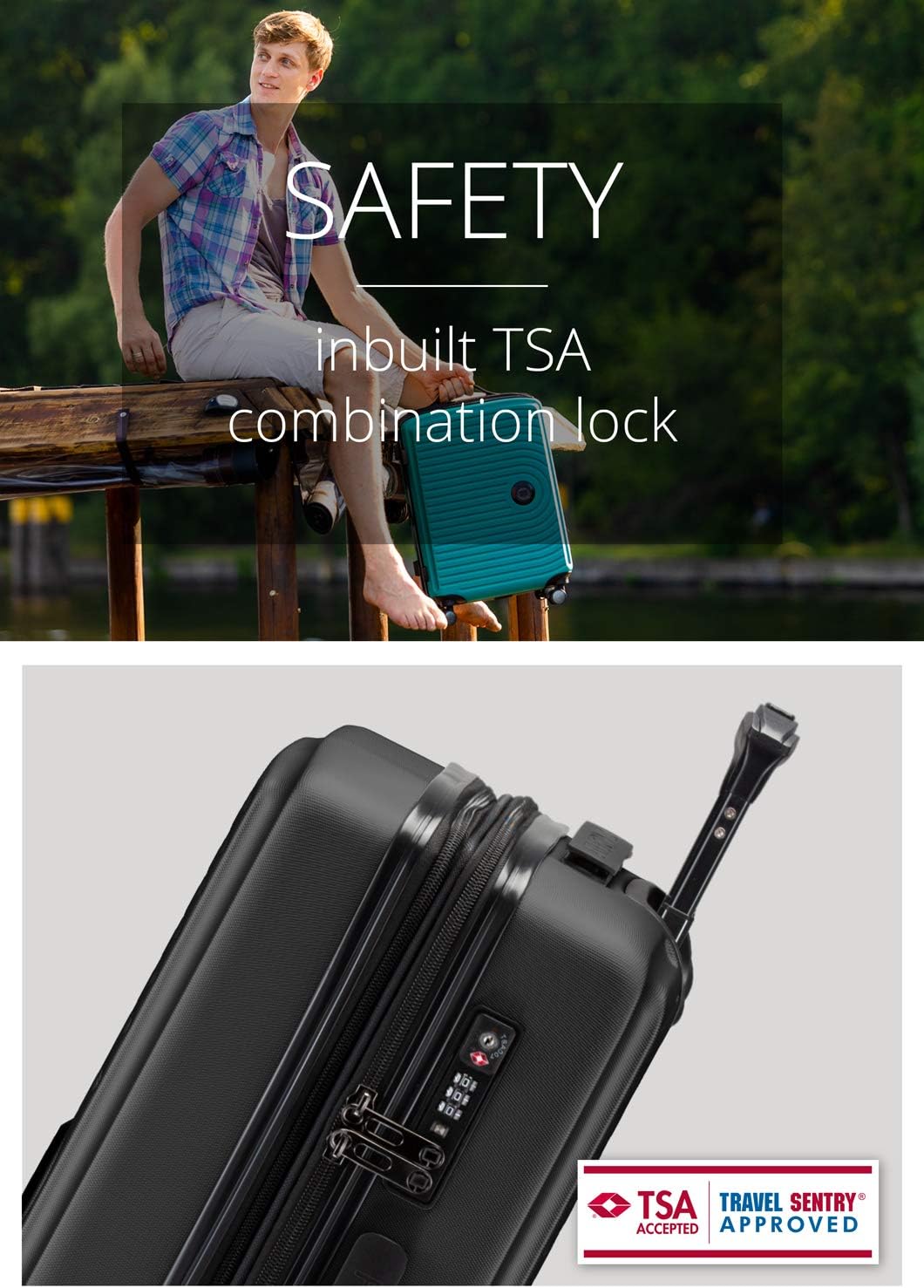 Hauptstadtkoffer Mitte - Hand Luggage 55X40X23, TSA, 4 Wheels, Travel Suitcase, Hardside Suitcase, Rolling Suitcase, Hand Luggage Suitcase, Cabin Luggage Suitcase