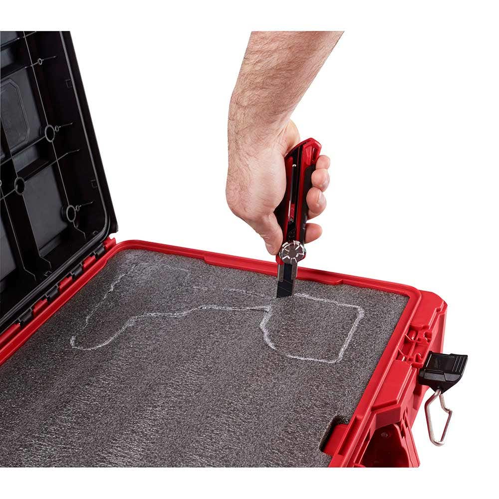 MILWAUKEE PACKOUT™ Tool Box with Foam Insert 48228450