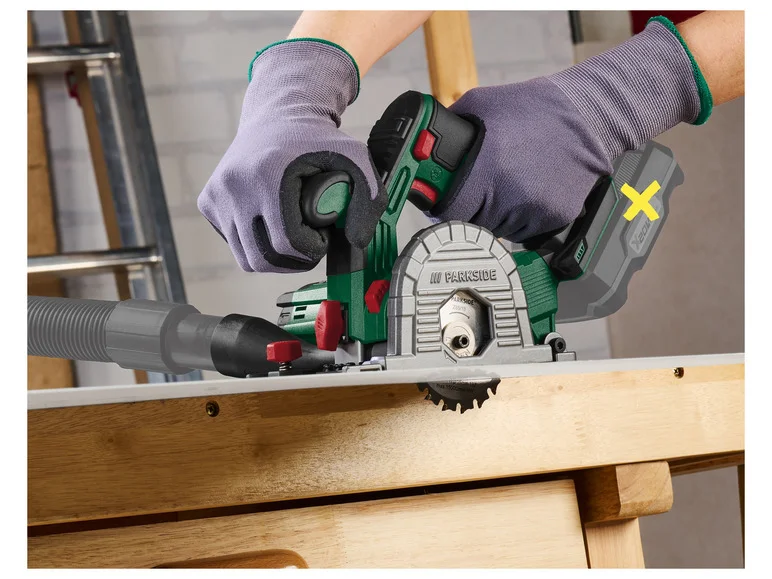 PARKSIDE Scie plongeante de précision sans fil 20 V PTS 20-Li B2