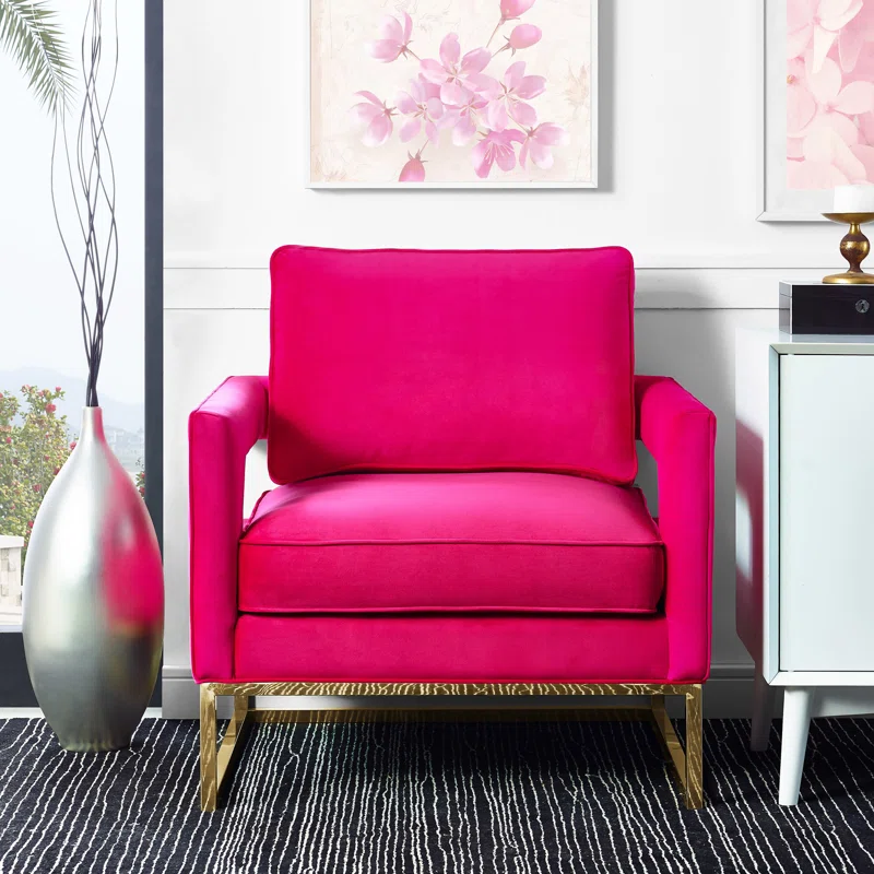 Avery Velvet Armchair