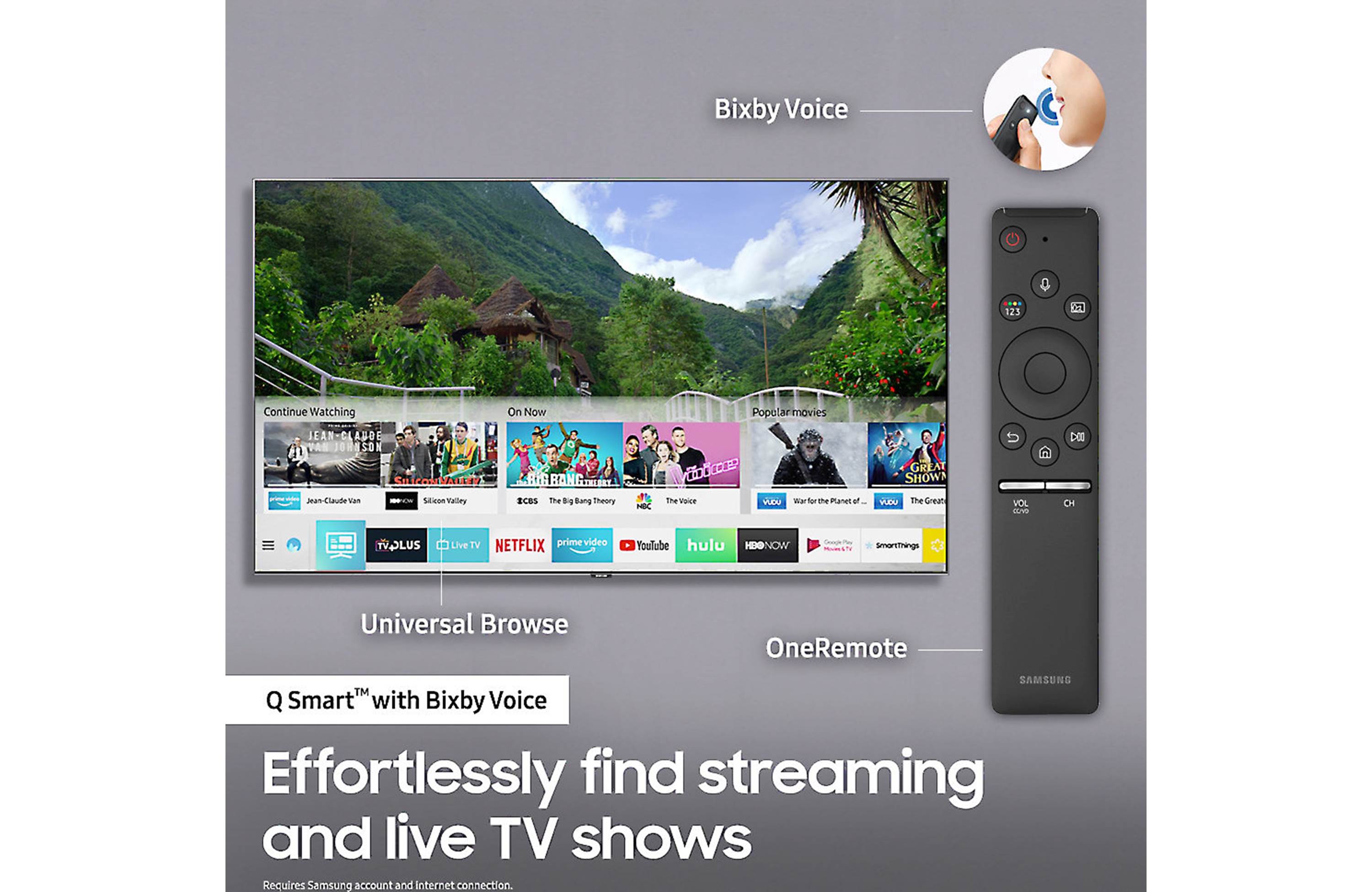 Samsung  82 Smart QLED 4K Ultra HD TV with HDR QN82Q6FN