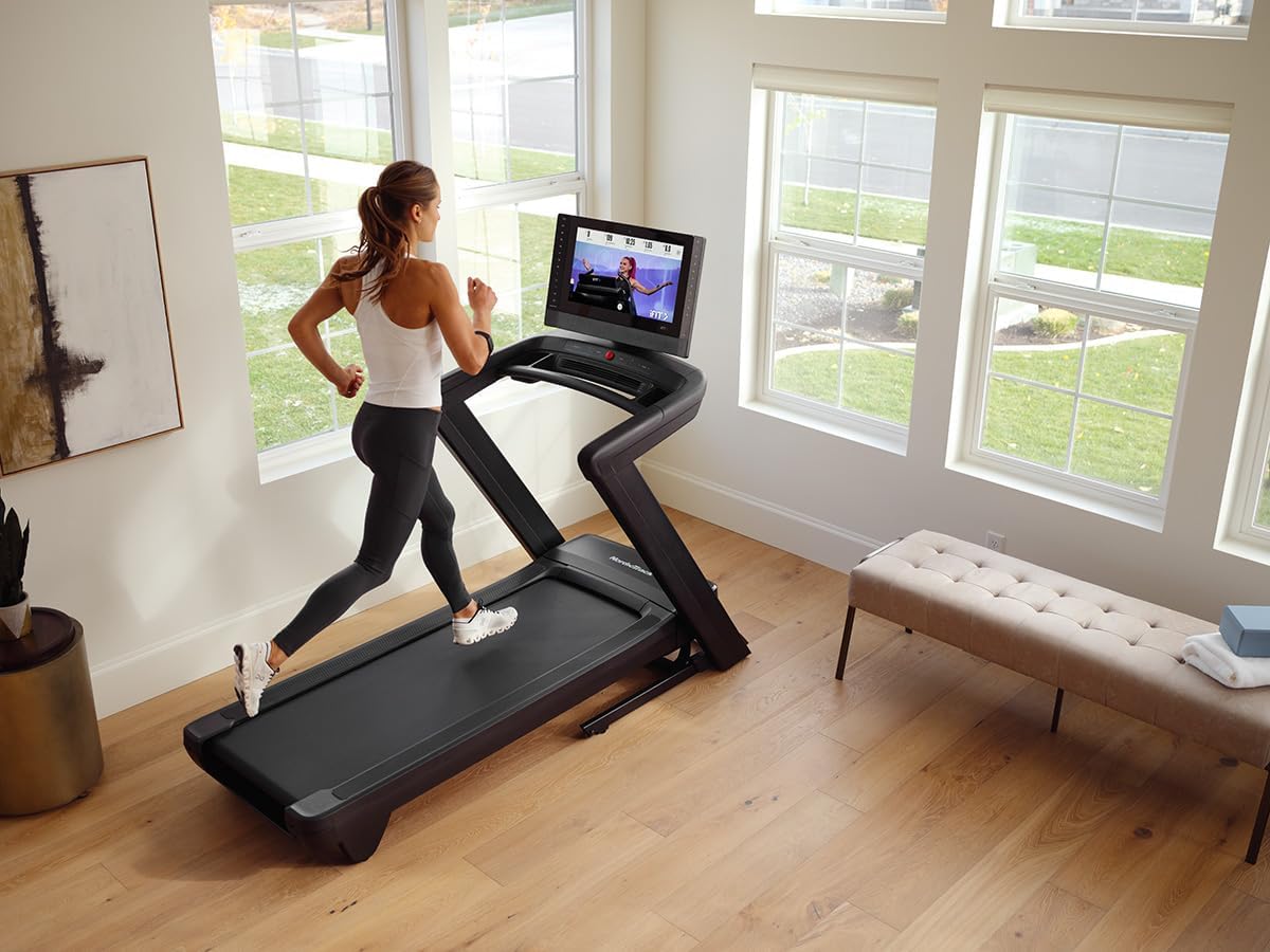 NordicTrack Commercial Series 1250, 1750, 2450: Expertly Engineered Foldable Treadmill, Treadmills for Home Use, Walking Treadmill with Incline, Superior Interactive Training Experience