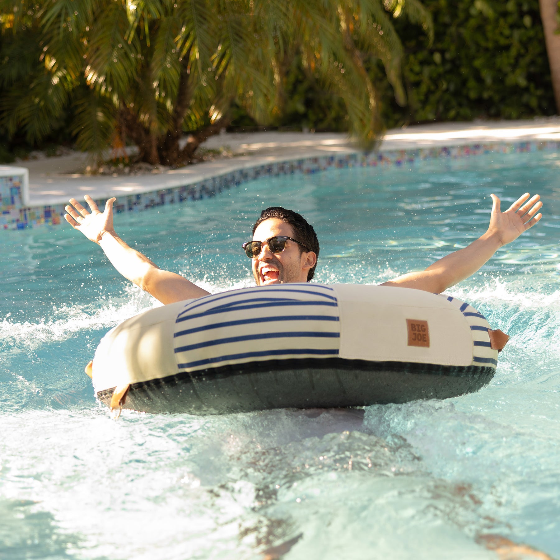 Big Joe® Lux Ring Inflatable Pool Float