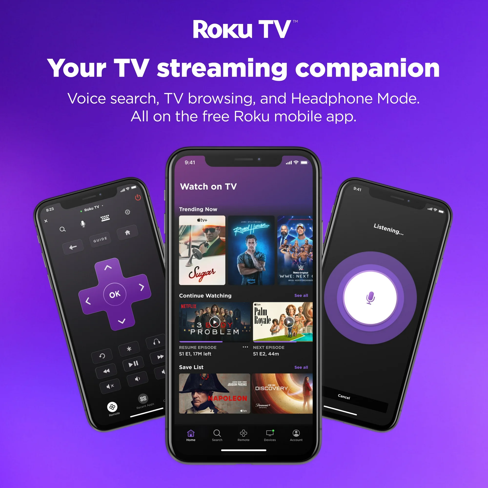 Hisense 75 Class 4K UHD LED LCD Roku Smart TV HDR R6 Series 75R6E4