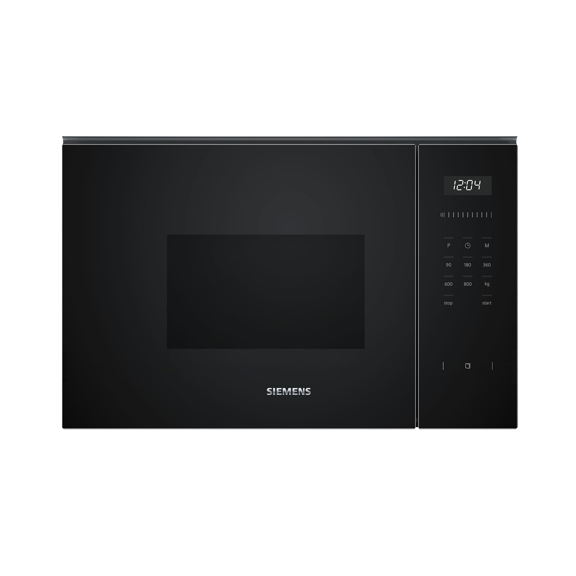 Siemens BF525LMB1 iQ500, Built-in Microwave, 59 x 38 cm, 800 W, 20 L Cooking Chamber, Stainless Steel, 25.5 cm Turntable, TouchControl Operation, Hydrolytic Cleaning Aid, CookControl 7 Automatic