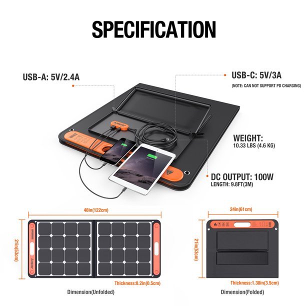 🔥2023🔥Jackery 1800 Watts Continuous/3600W Peak Output Portable Solar Generator SG1500 with 4 Solar Panels