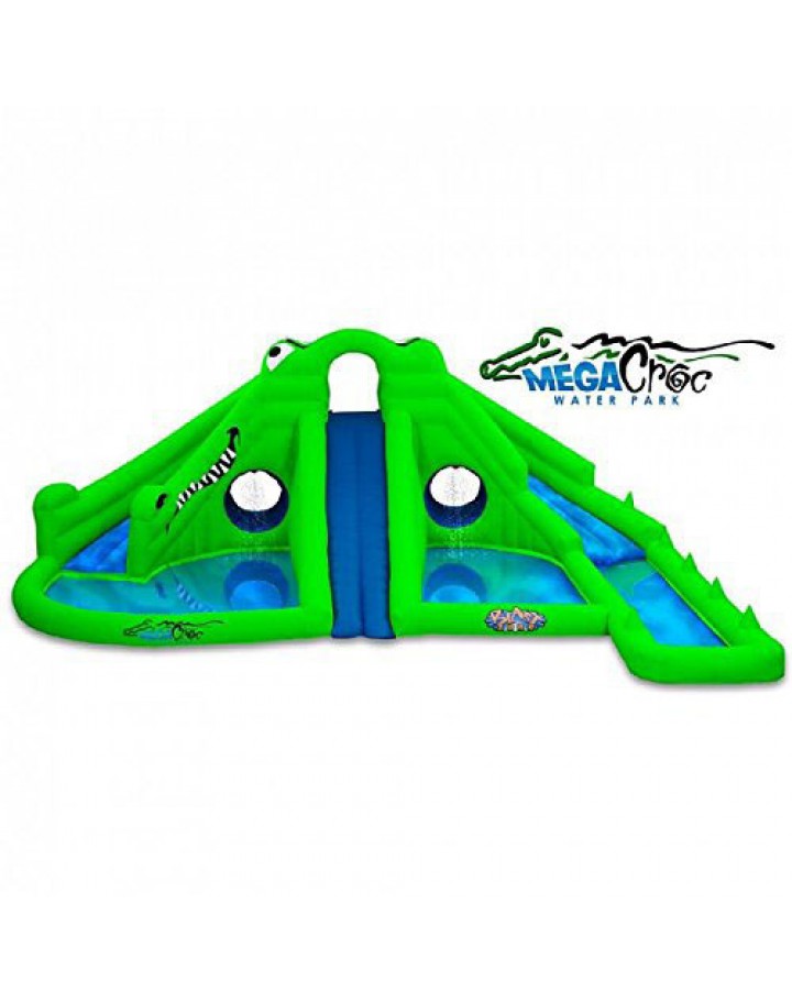 Blast Zone Ultra Croc Huge Inflatable Water Park