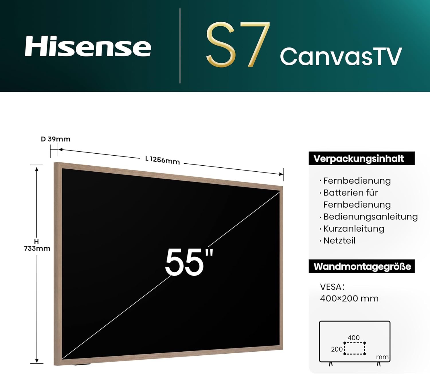 Hisense 65U7NQ 164cm (65-inch) TV