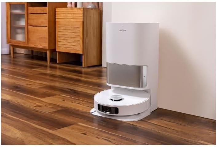 dreame L10s Ultra Robot Aspirateur Laveur avec Base Autonettoyante (Vidange Poussière, Nettoyage Automatique) AI Détection d'obstacles 3D, 5300Pa, Tapis Poils d'animaux, Batterie 210m, WiFi/APP/Alexa